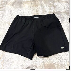 Lacoste Men’s big & tall black shorts size 3XLB EUC
